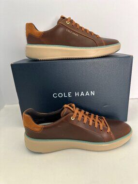 Cole Haan GrandPro Topspin Acorn/Sesame Sneakers Men's Size 10M C38047